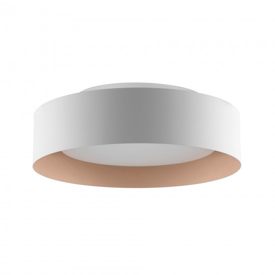 Lynch White and Natural Ceiling Light