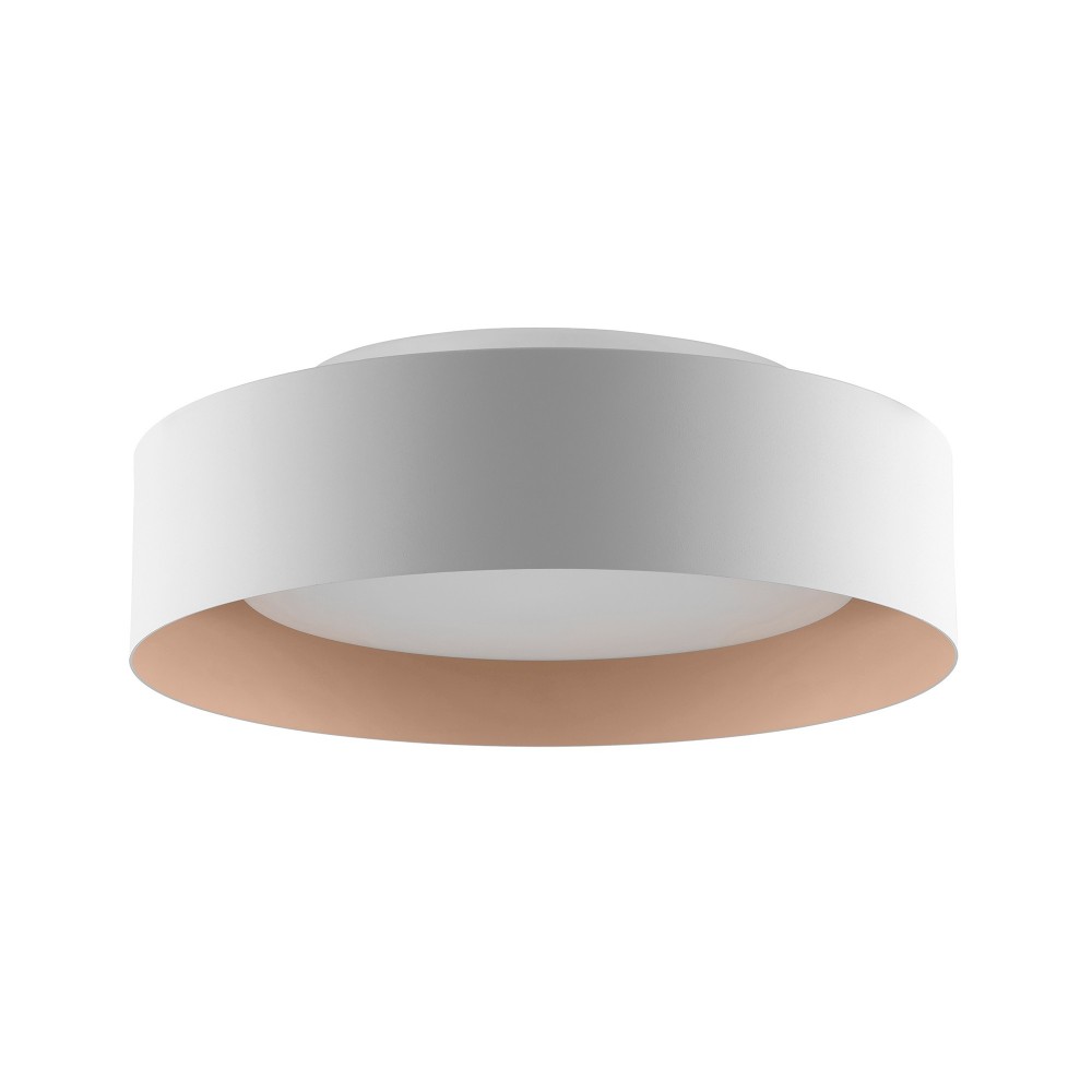 Lynch White and Natural Ceiling Light