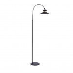 Gracie Black Arc Floor Lamp