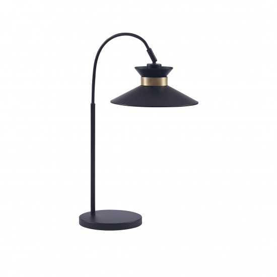 Gracie Black Arc Table Lamp