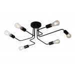 Asheville 6- Light Semi Flush Ceiling Fixture