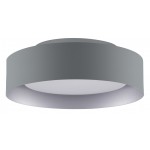 Lynch Gray & White Flush Mount Ceiling Light