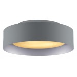 Lynch Gray & White Flush Mount Ceiling Light