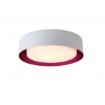 Lynch White & Purple Flush Mount Ceiling Light