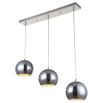 Wade Chrome 3 Light Island Pendant