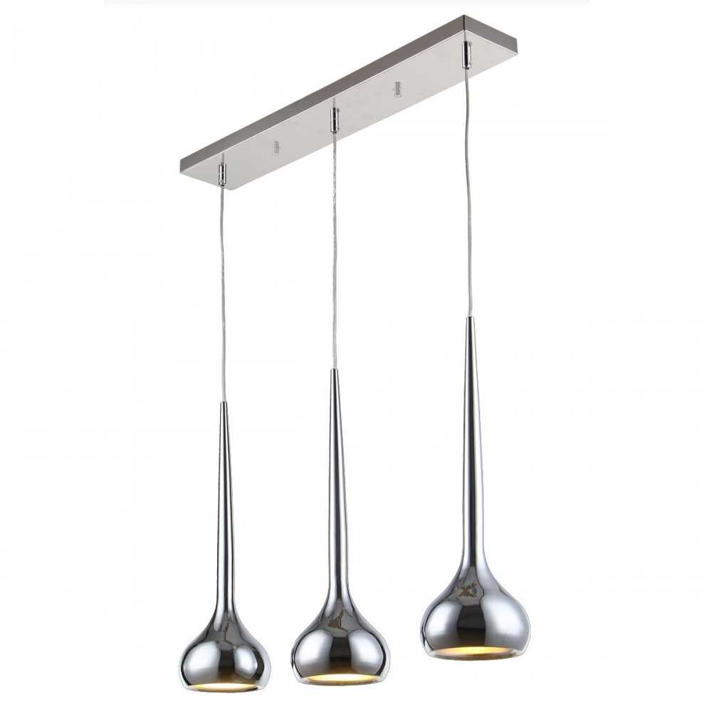 Wade Chrome 3 Light Island Pendant, B4312