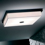 Raphael Square White Flush Mount