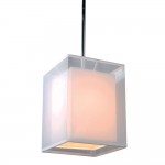 Phoenix Square 1 Light Pendant