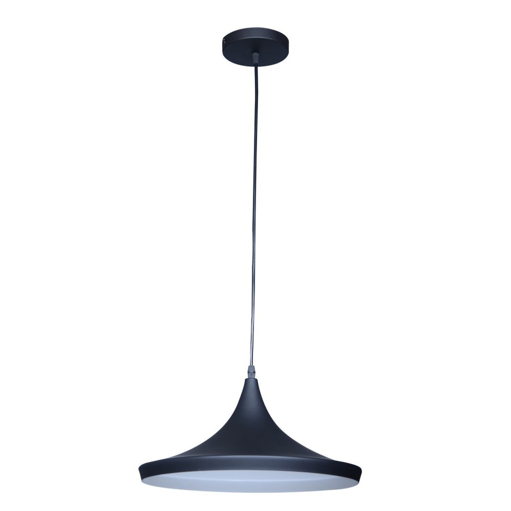 Berkley Black Single Light Pendant B6002