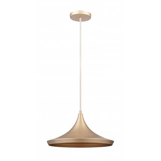 Bromi Design Berkley Gold Pendant B6002G