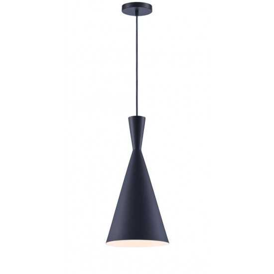 Berkley Black Single Light Pendant B6003