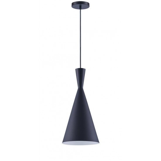 Berkley Black Single Light Pendant B6003