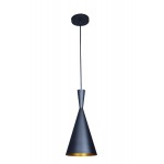 Berkley Black Single Light Pendant B6101