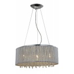 Crystalline Round Modern Crystals Chandelier
