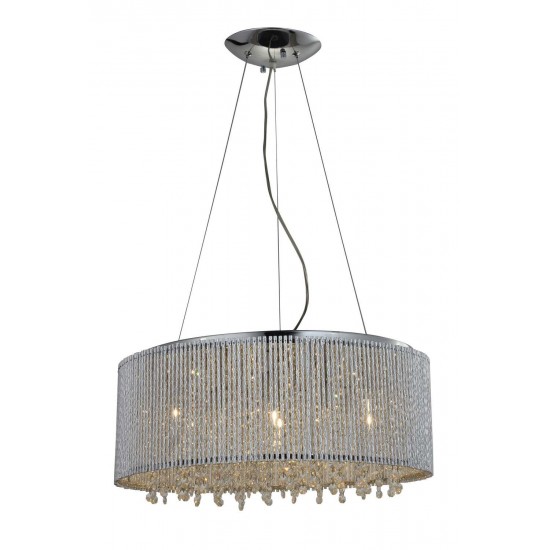 Crystalline Round Modern Crystals Chandelier