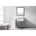 Burbank 36" Single Vanity in Gray