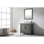 Estate 36" Single Vanity in Gray