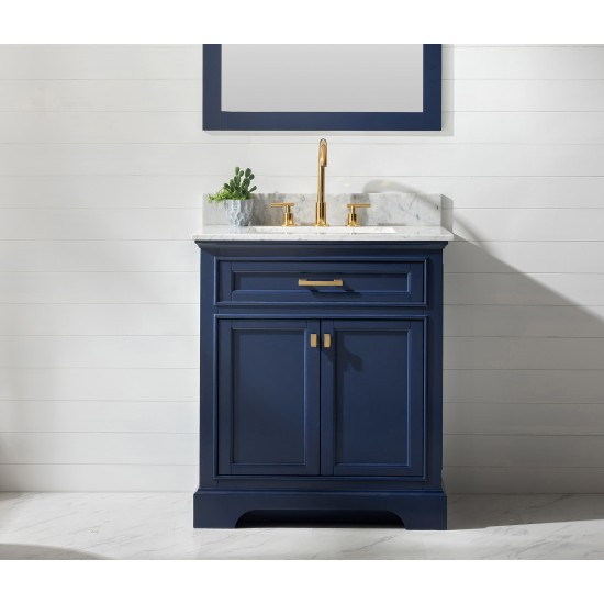 Milano 30" Single Vanity in Blue