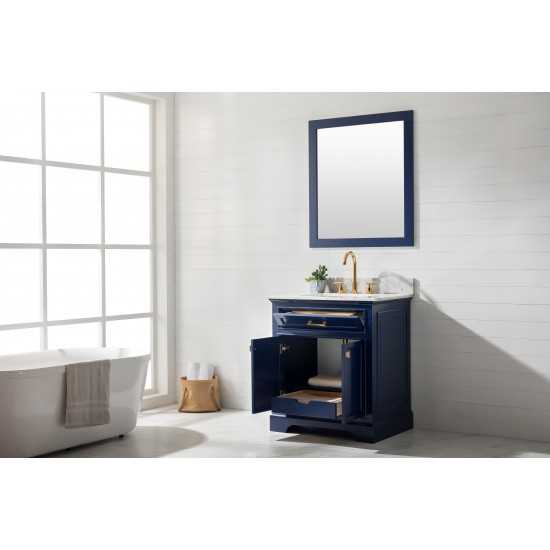 Milano 30" Single Vanity in Blue