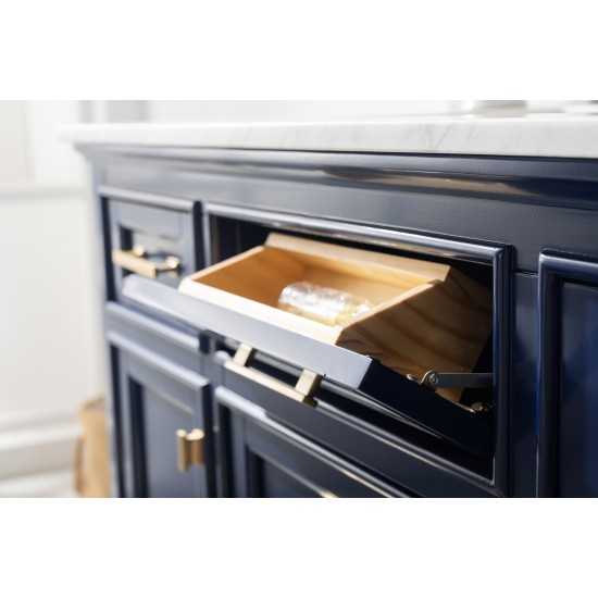 Milano 48" Single Sink Vanity in Blue