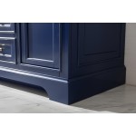 Milano 48" Single Sink Vanity in Blue