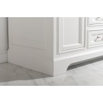 Milano 48" Single Sink Vanity in White