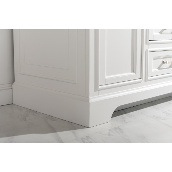 Milano 48" Single Sink Vanity in White