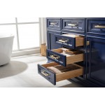 Milano 54" Single Sink Vanity in Blue