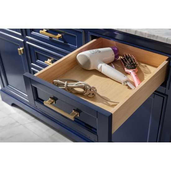 Milano 54" Single Sink Vanity in Blue