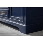 Milano 54" Single Sink Vanity in Blue