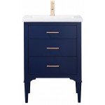 Mason 24" Single Sink Vanity In Blue