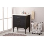 Mason 30" Single Sink Vanity In Espresso