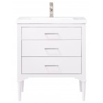 Mason 30" Single Sink Vanity In White