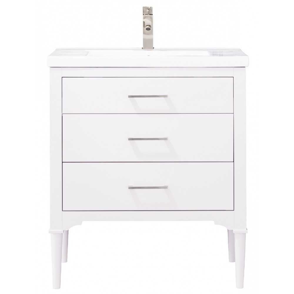 Mason 30" Single Sink Vanity In White