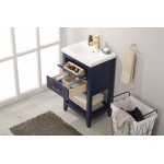 Cara 20" Single Sink Vanity In Blue