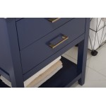 Cara 24" Single Sink Vanity In Blue