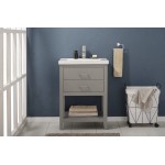 Cara 24" Single Sink Vanity In Gray