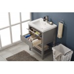 Cara 24" Single Sink Vanity In Gray