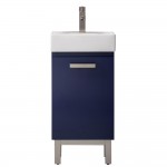 Stella 16.5" Single Sink Vanity In Blue