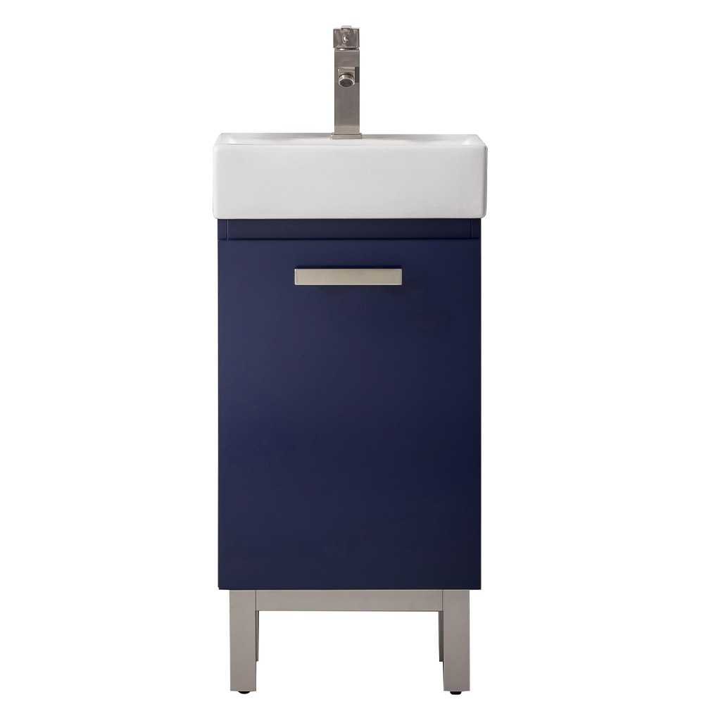 Stella 16.5" Single Sink Vanity In Blue