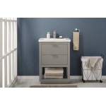 Klein 24" Single Sink Vanity In Gray