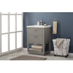 Klein 24" Single Sink Vanity In Gray