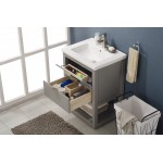 Klein 24" Single Sink Vanity In Gray