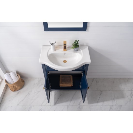 Marian 30" Single Sink Vanity In Blue