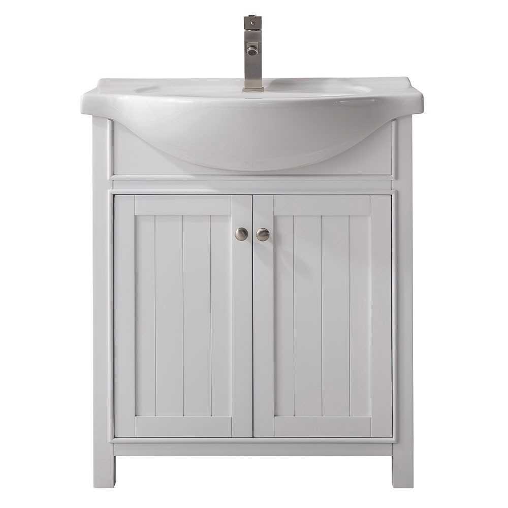 Marian 30" Single Sink Vanity In White