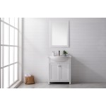 Marian 30" Single Sink Vanity In White