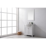 Marian 30" Single Sink Vanity In White