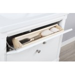 Logan 30" Single Sink Vanity In White