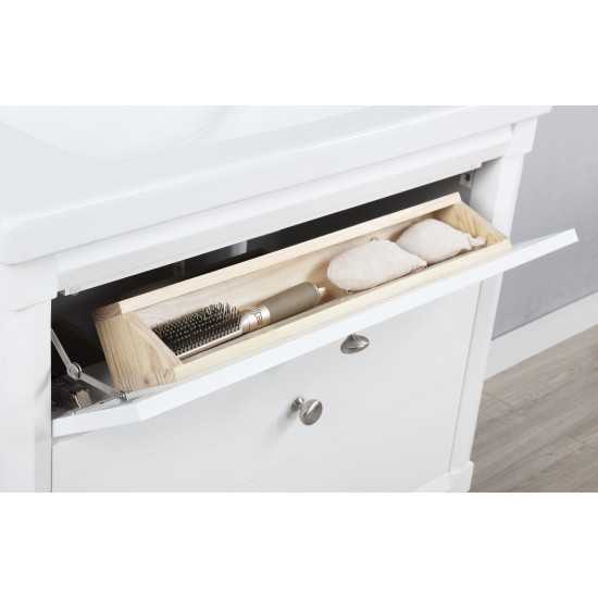 Logan 30" Single Sink Vanity In White