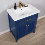 Cameron 30" Single Sink Vanity in Blue